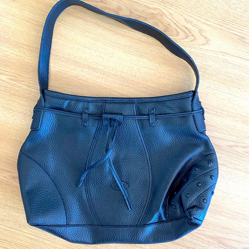 Tod’s black leather bag like new